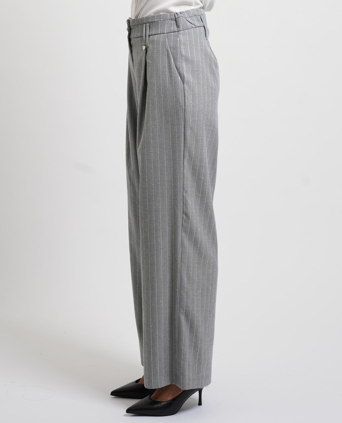 Pantaloni donna a righe Denny Rose 