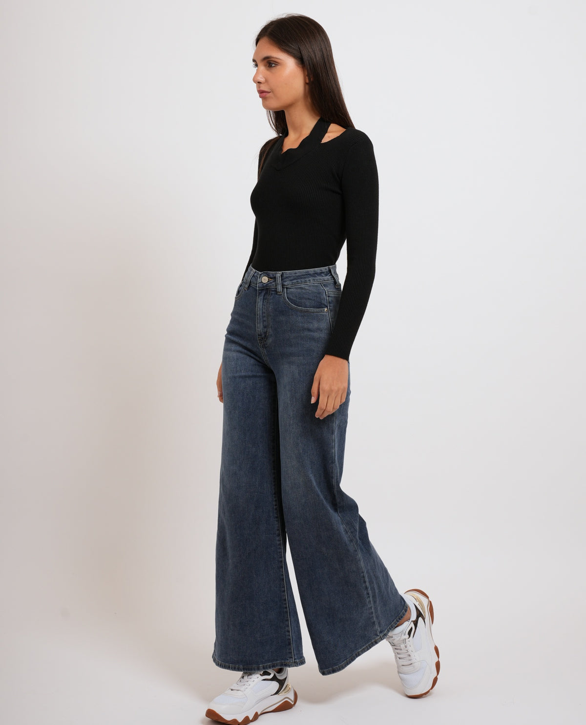 Jeans Denny Rosa donna 5 tasche 