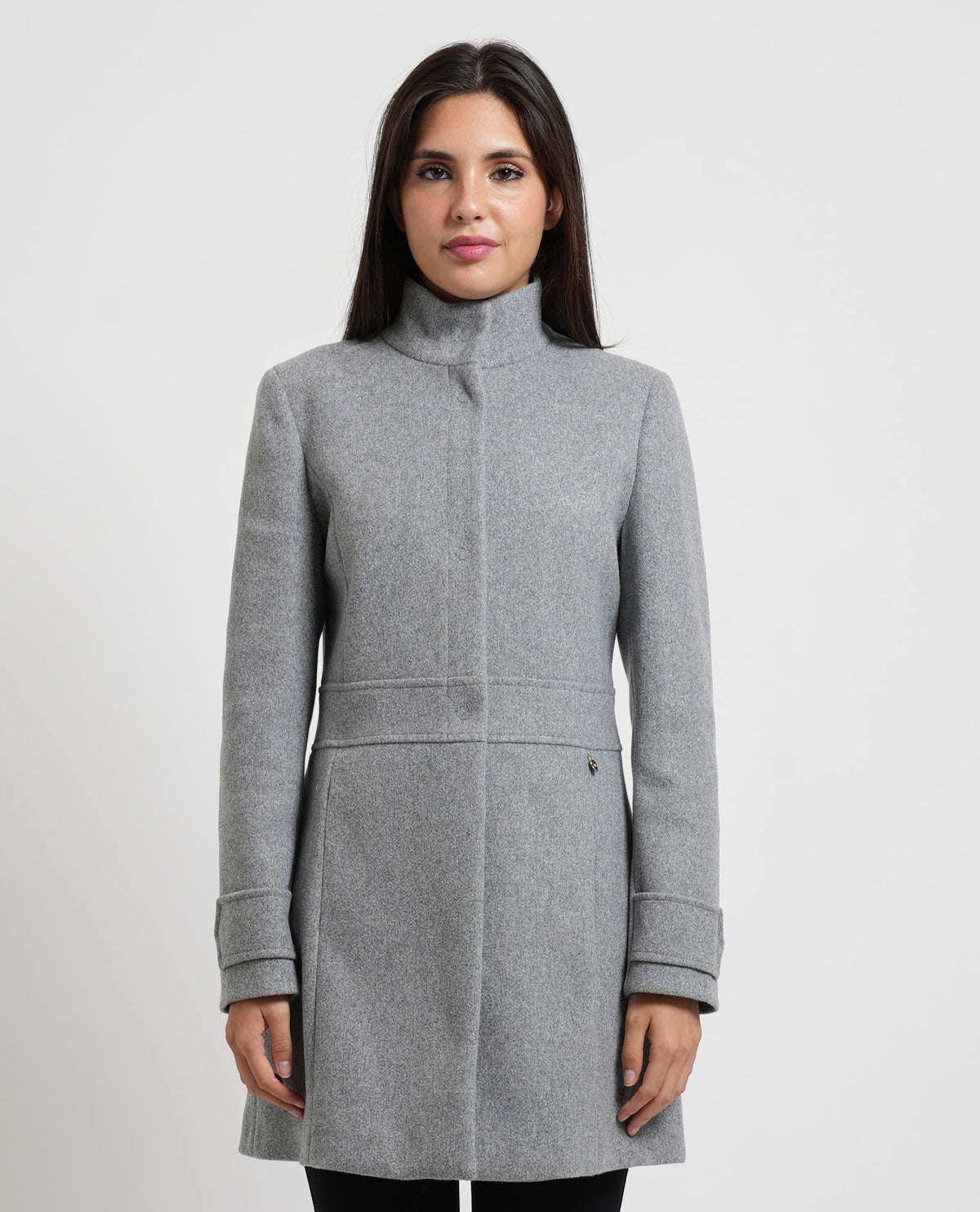 Cappotto a collo alto Denny Rose donna 