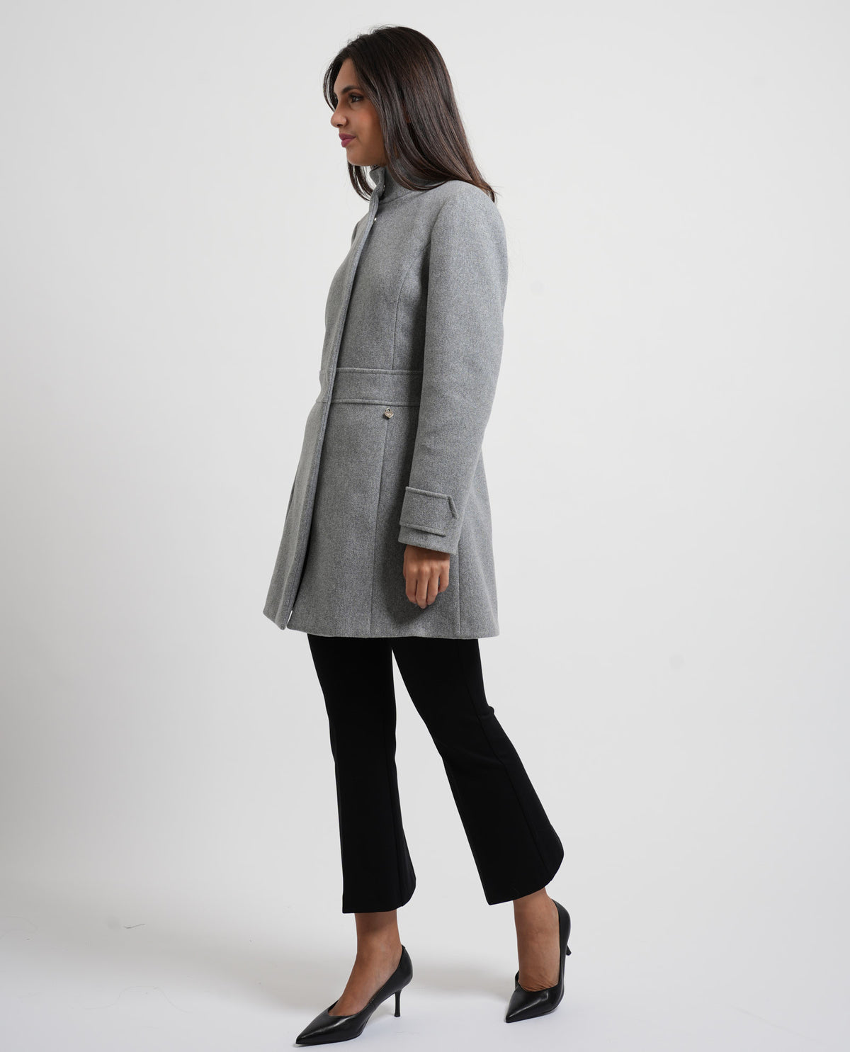 Cappotto a collo alto Denny Rose donna 