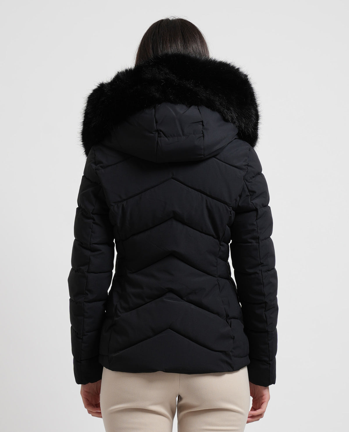 Piumino donna Denny Rose con zip laterale 