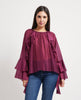 Camicia donna Denny Rose semitrasparente