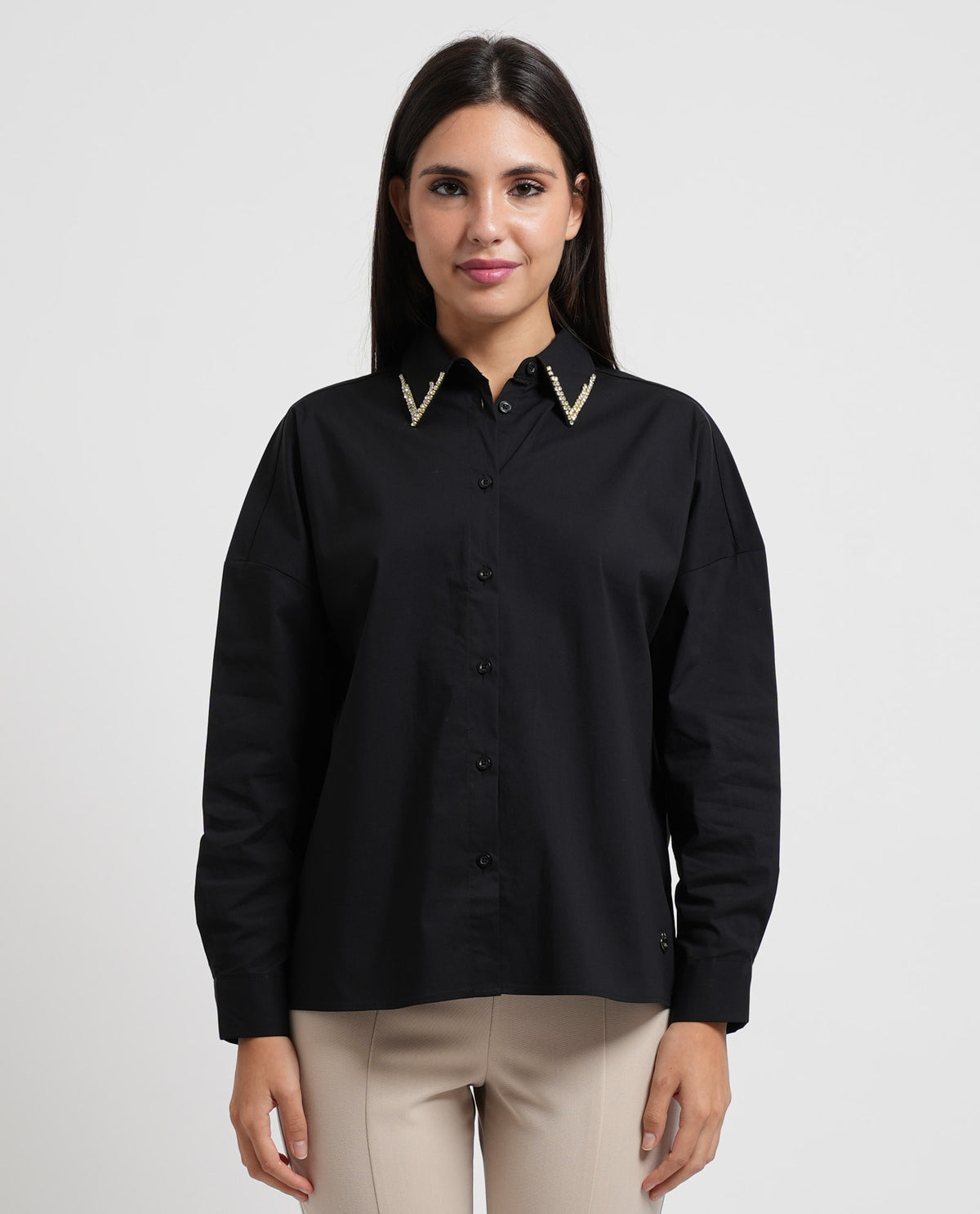 Camicia a manica lunga Denny Rose 