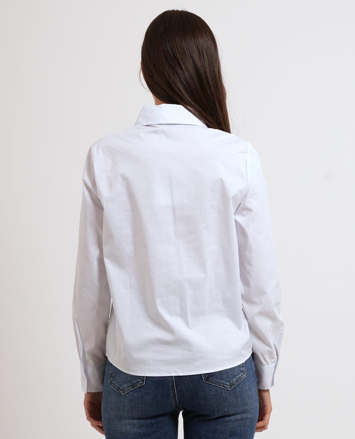 Camicia in cotone Denny Rosa donna 