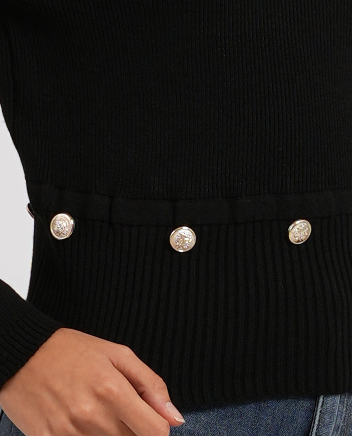 Maglione donna Denny Rosa con collo tondo 