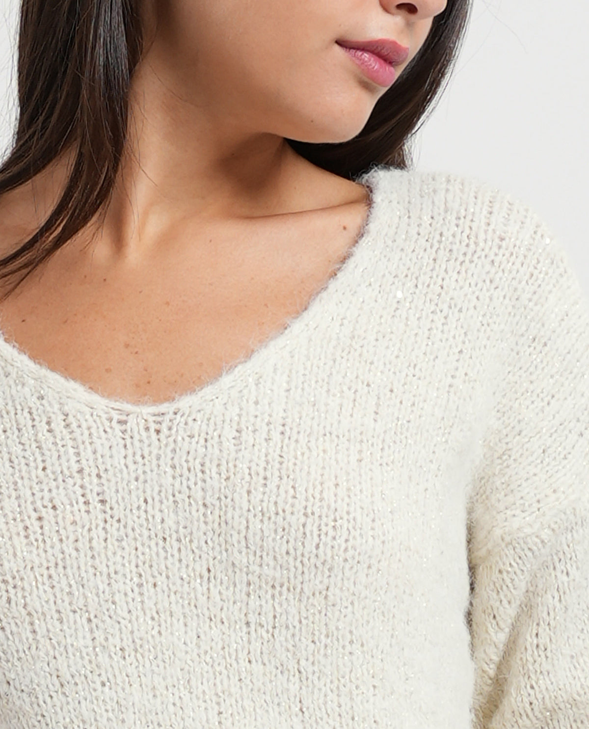 Maglione donna Denny Rose con scollo tondo 