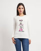 Maglia a maniche lunghe Denny Rose con stampa