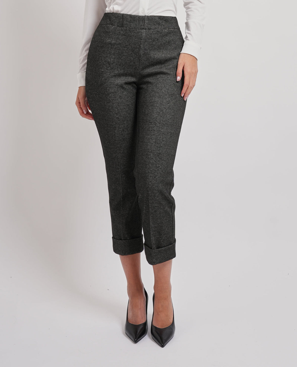 Pantalone con risvolto alto Edas donna 