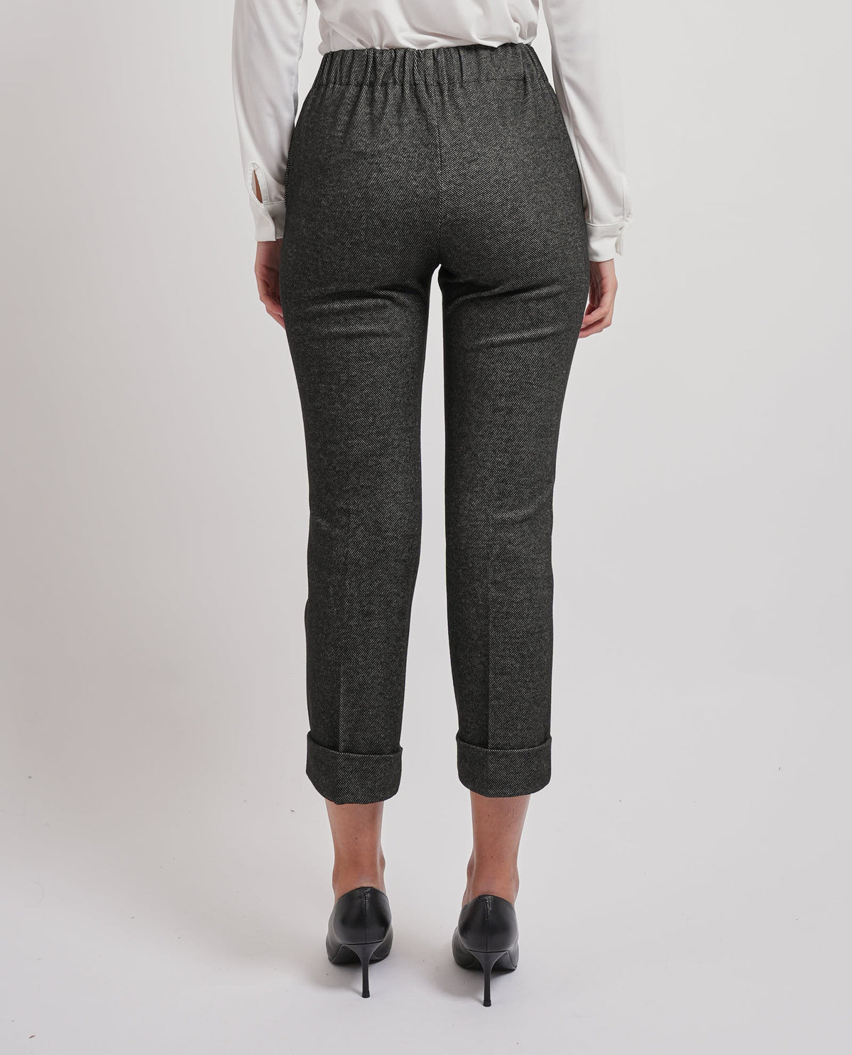 Pantalone con risvolto alto Edas donna 