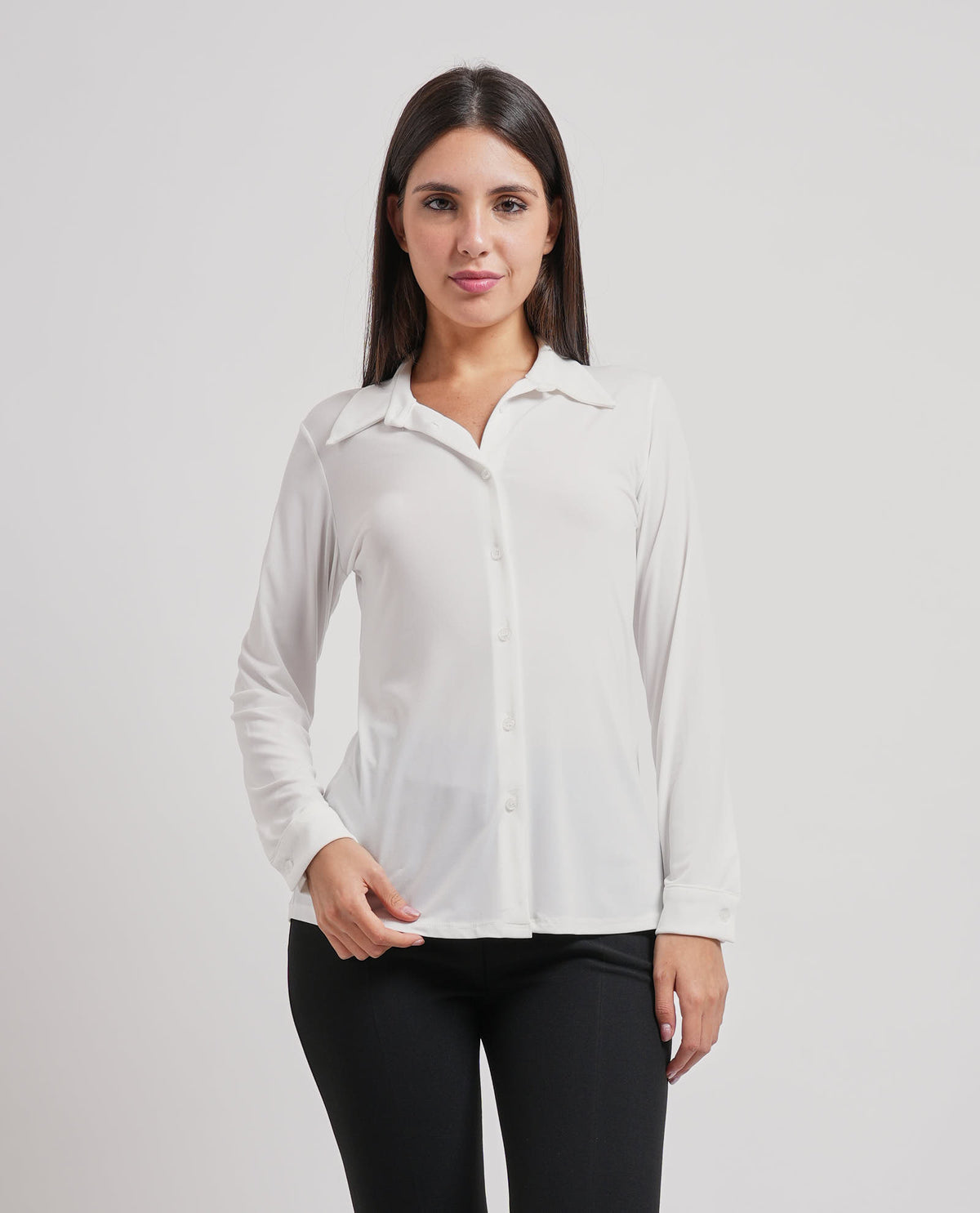 Camicia donna Edas in jersey di cotone 