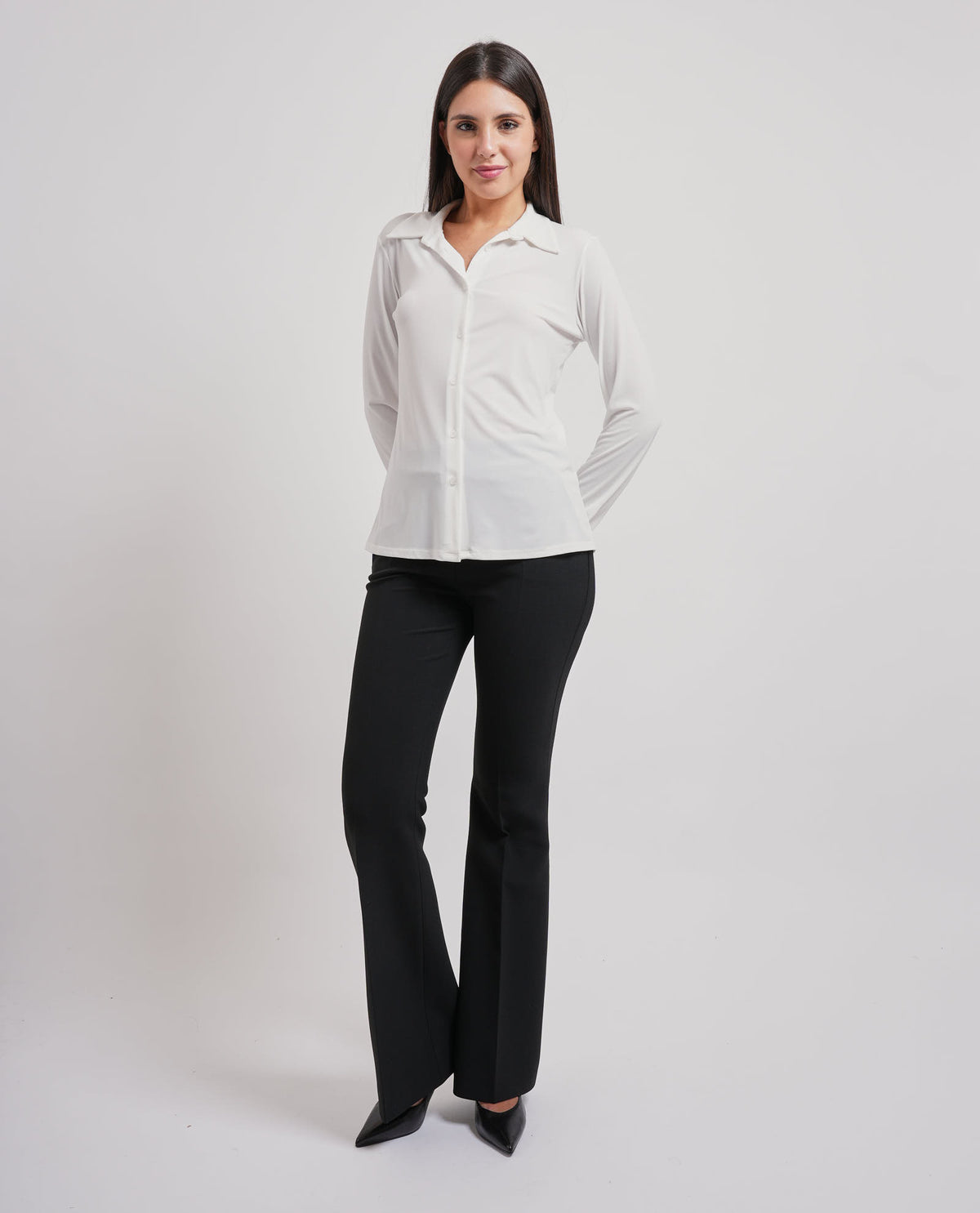 Camicia donna Edas in jersey di cotone 