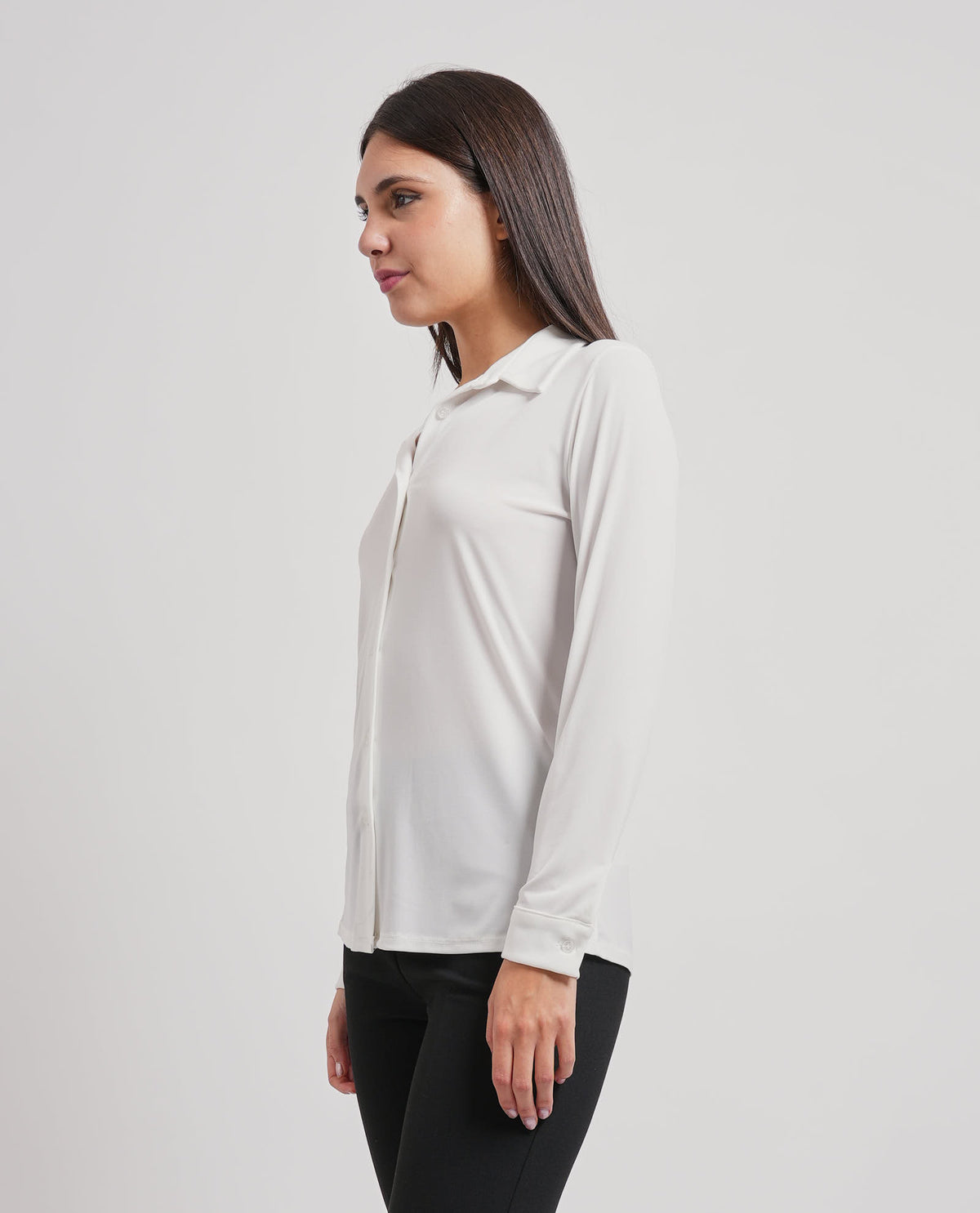 Camicia donna Edas in jersey di cotone 