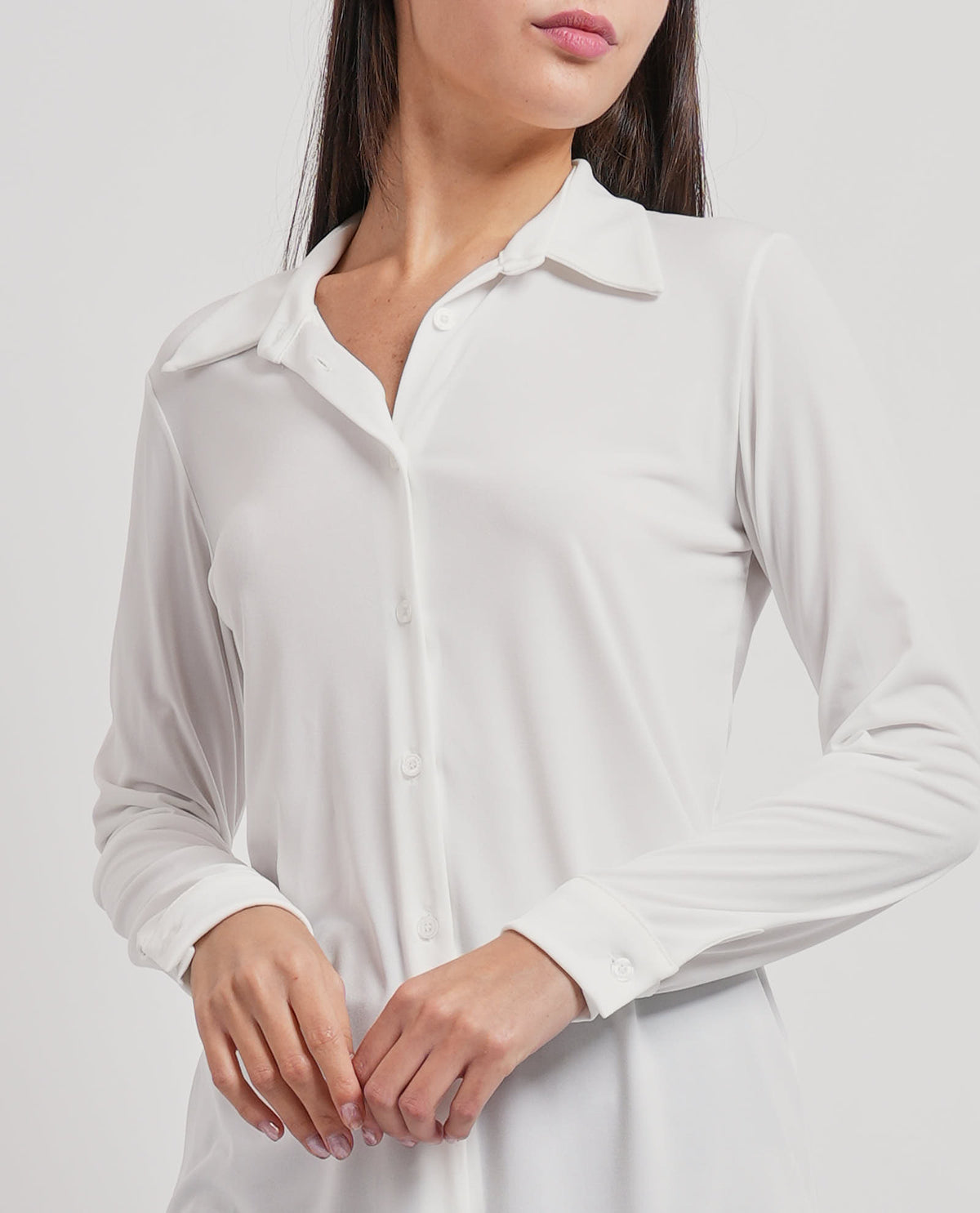 Camicia donna Edas in jersey di cotone 