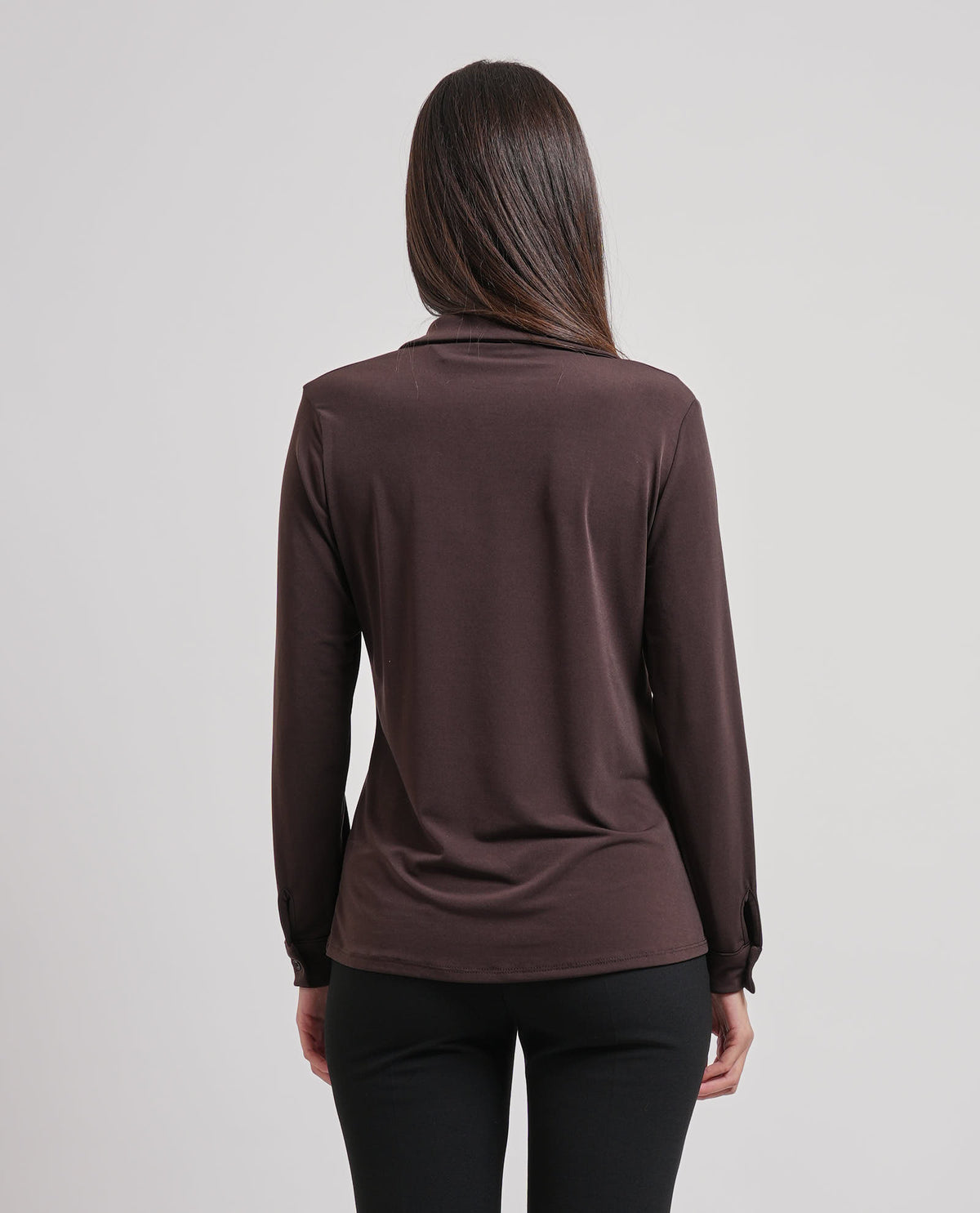 Camicia donna Edas in jersey di cotone 