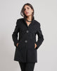 Cappotto a collo alto Edas donna