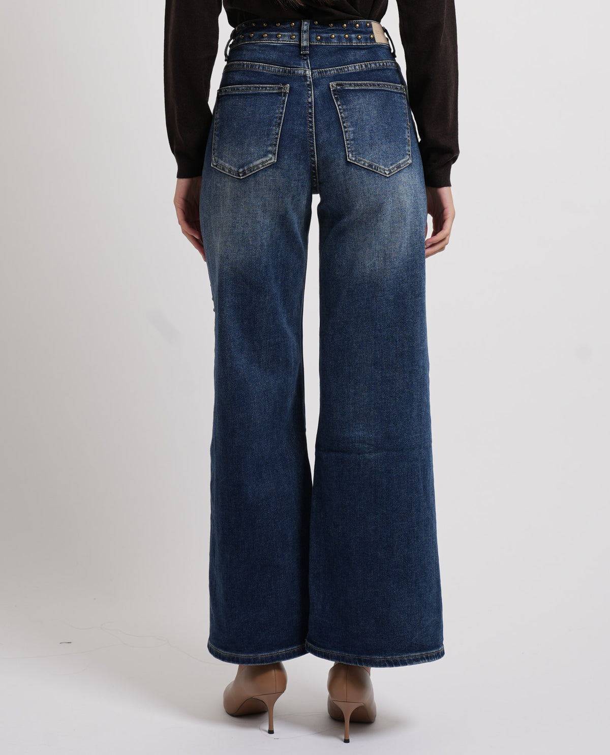 Jeans wide leg donna Edas 