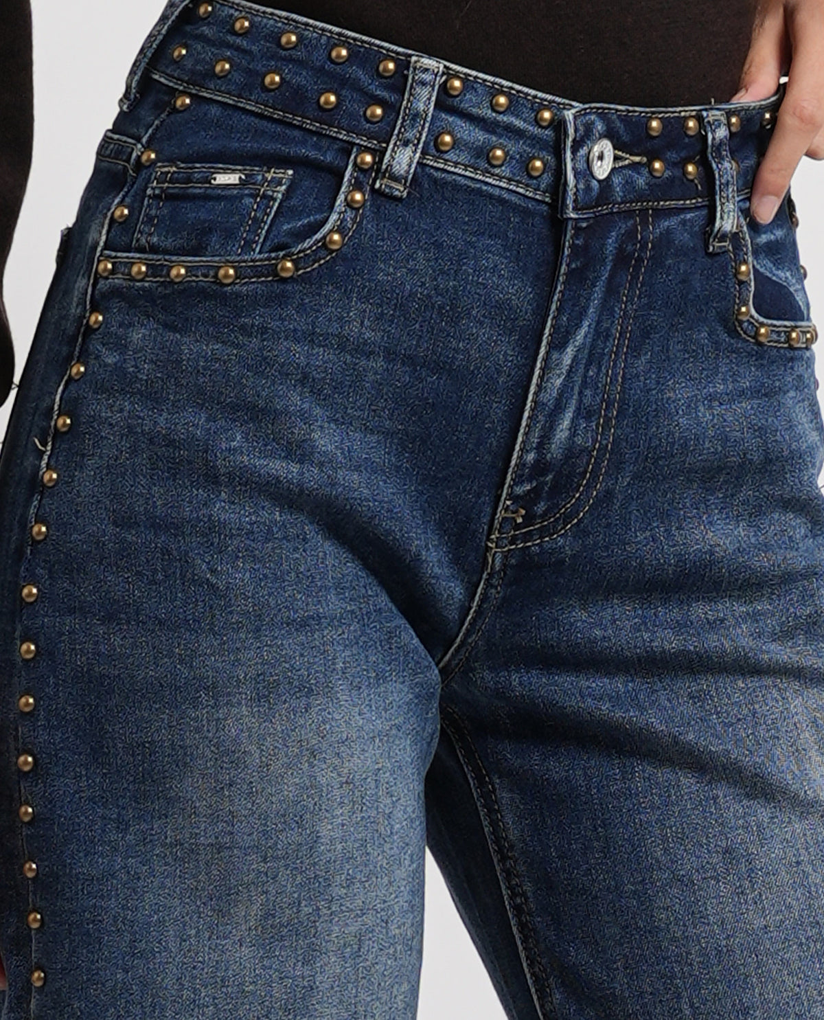 Jeans wide leg donna Edas 
