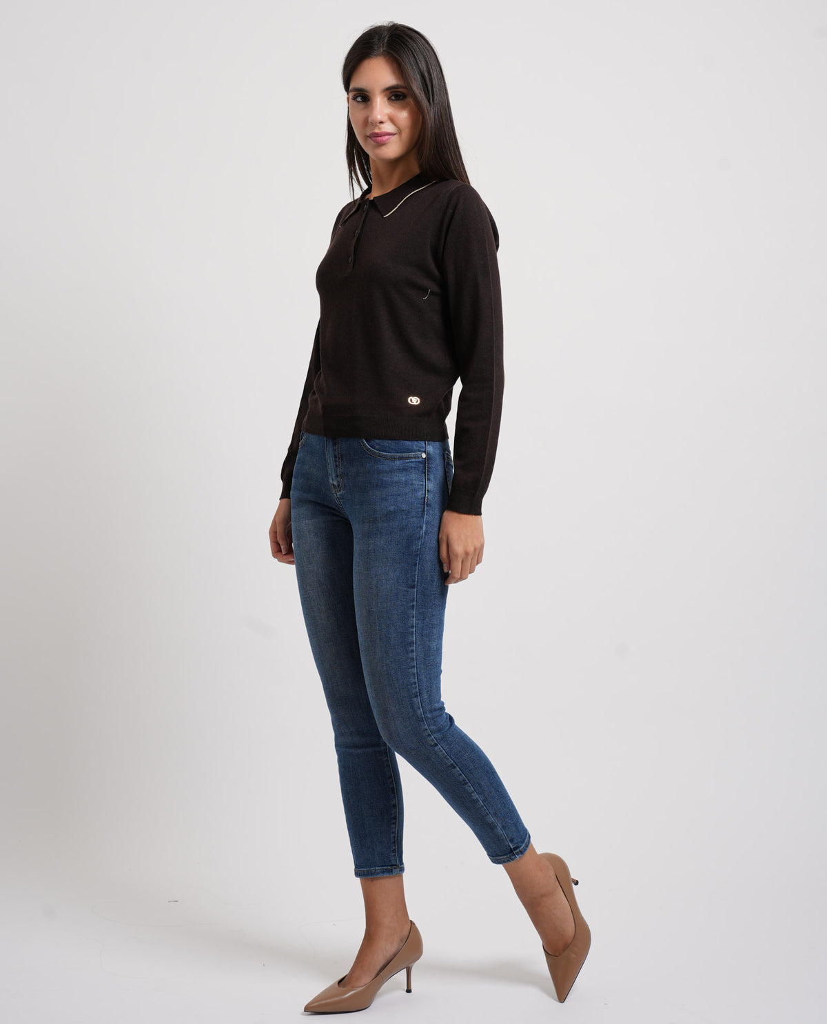 Jeans donna Edas a 5 tasche 
