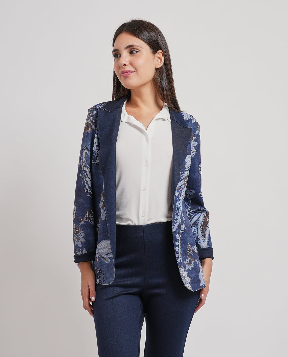 Giacca reversibile donna Edas in tessuto morbido 