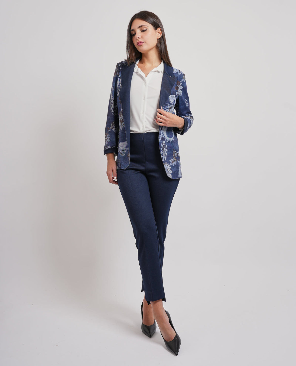 Giacca reversibile donna Edas in tessuto morbido 