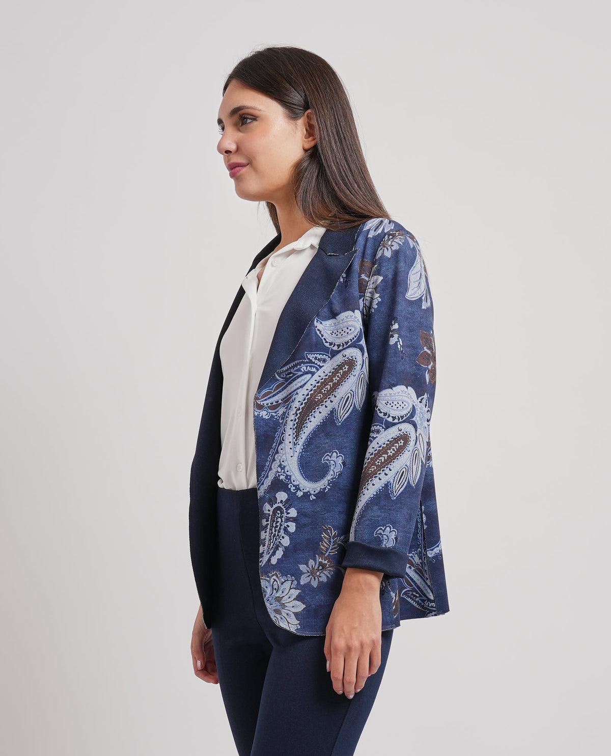 Giacca reversibile donna Edas in tessuto morbido 