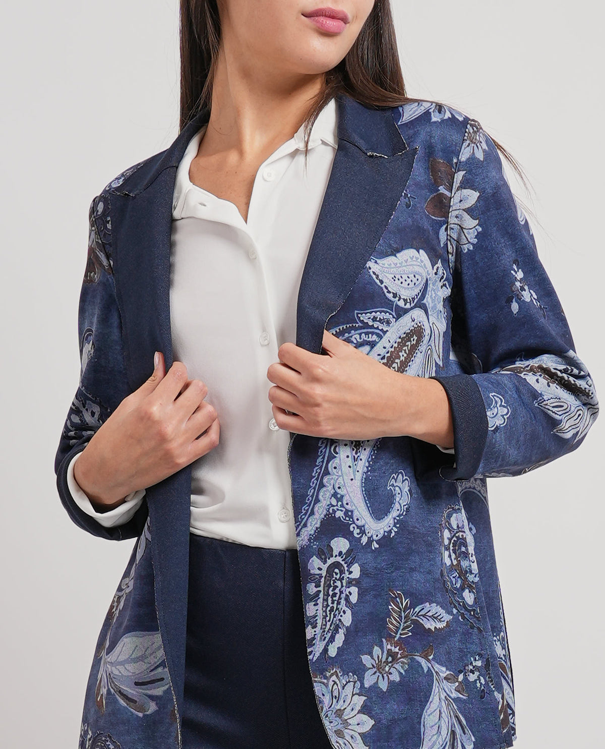 Giacca reversibile donna Edas in tessuto morbido 