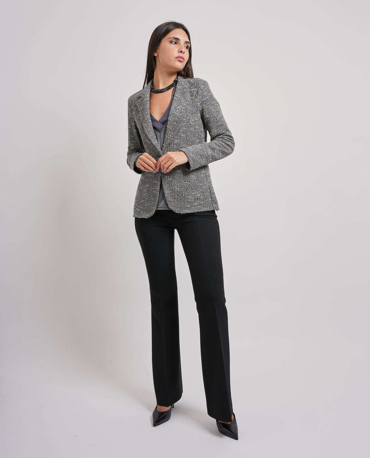 Giacca donna Edas monopetto 