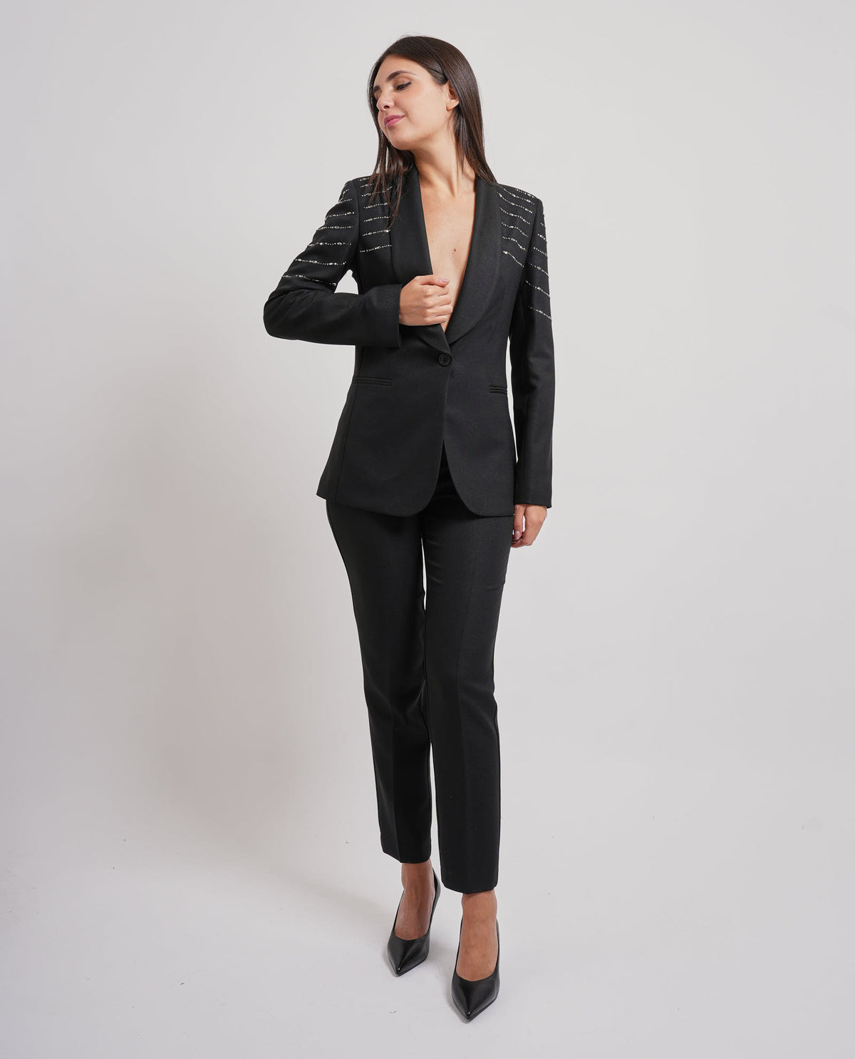Giacca con strass Edas donna 