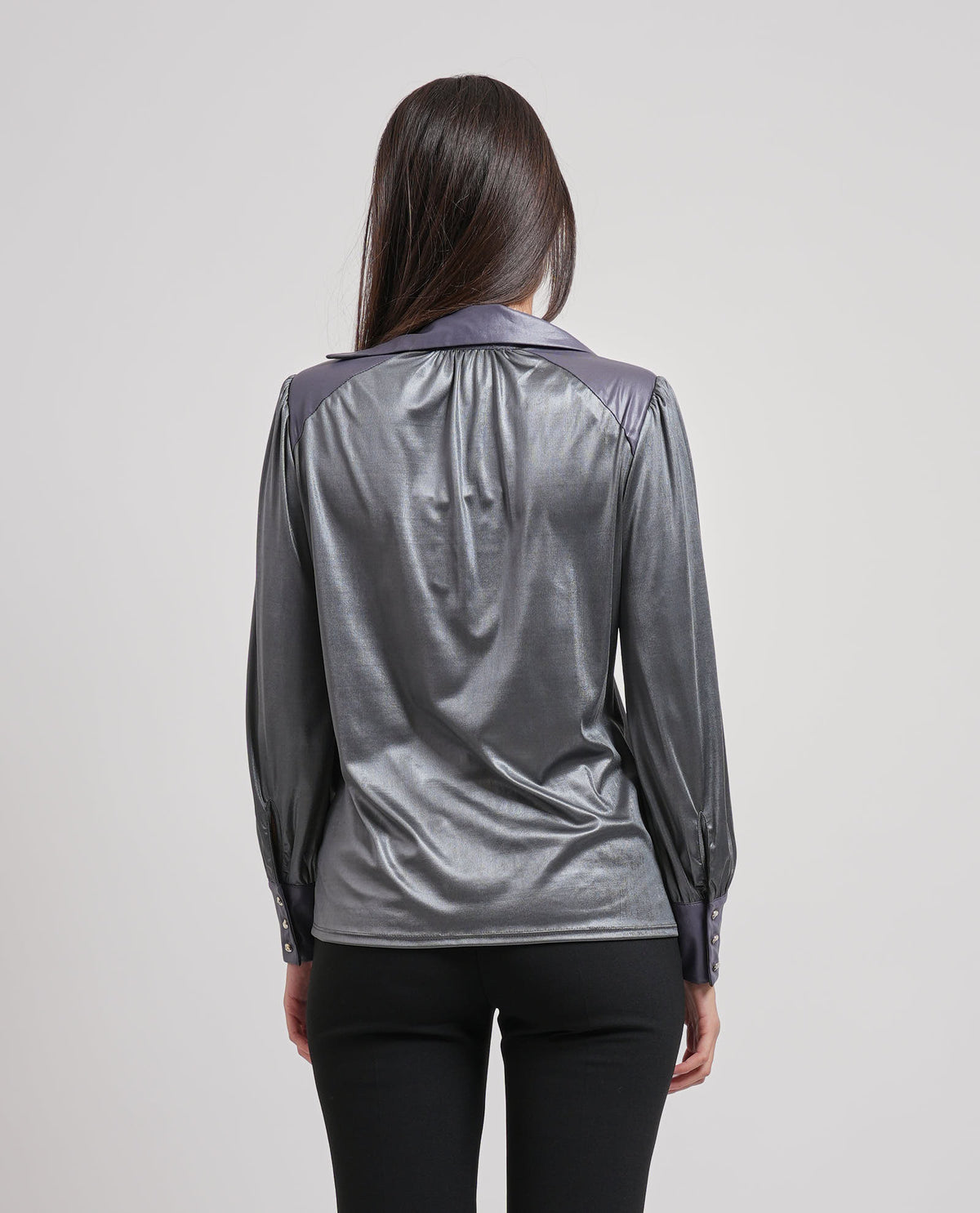 Polo jersey Edas donna con collana 