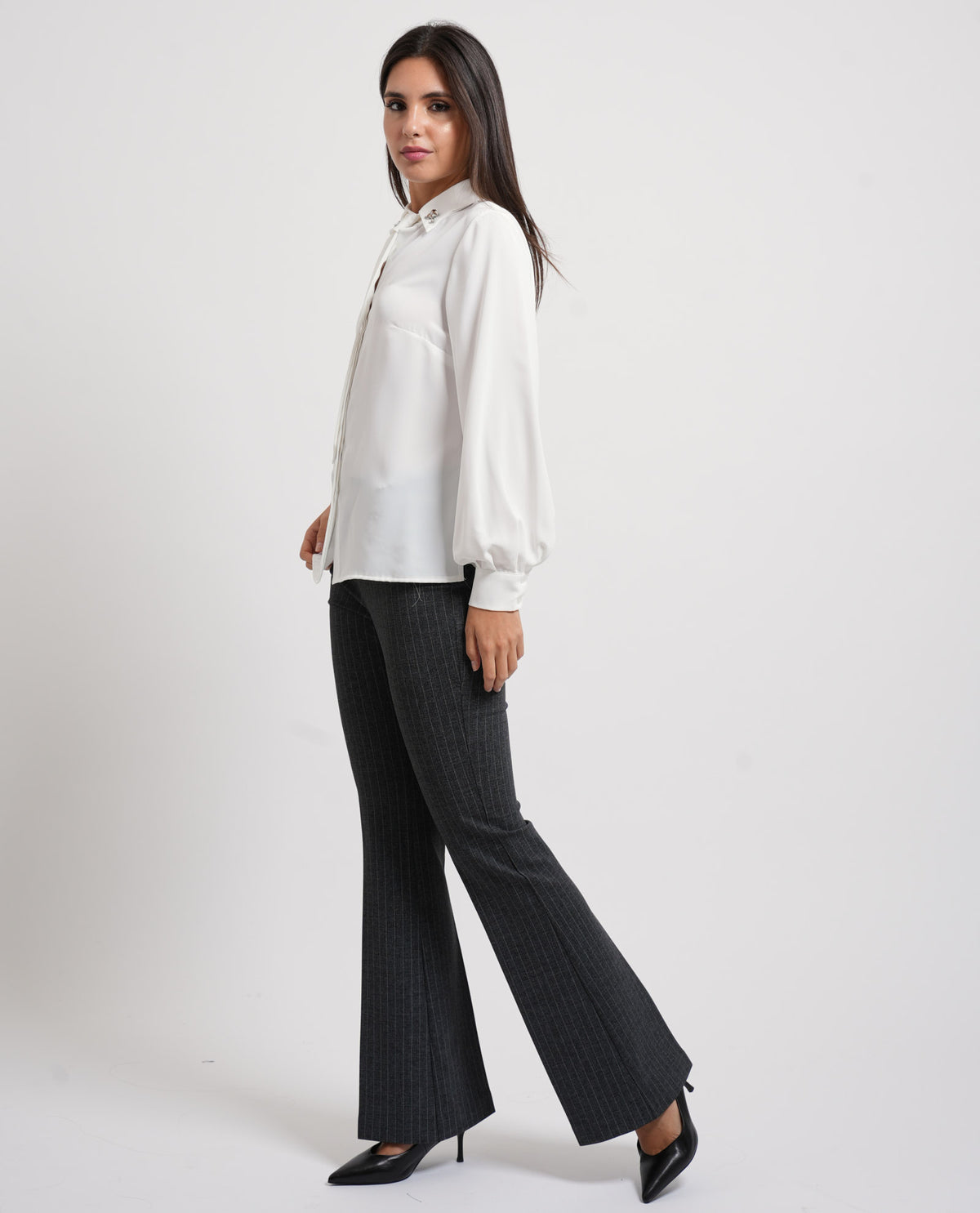 Camicia con cravatta Edas donna 