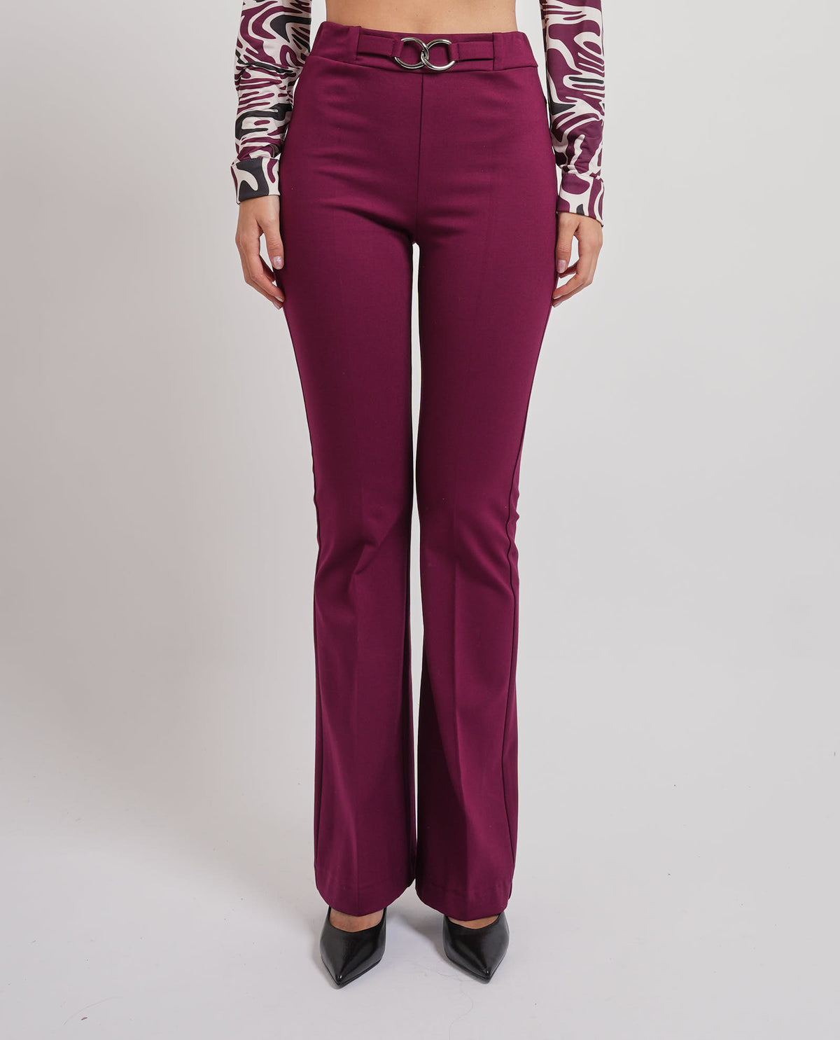 Pantalone a zampa Edas donna 
