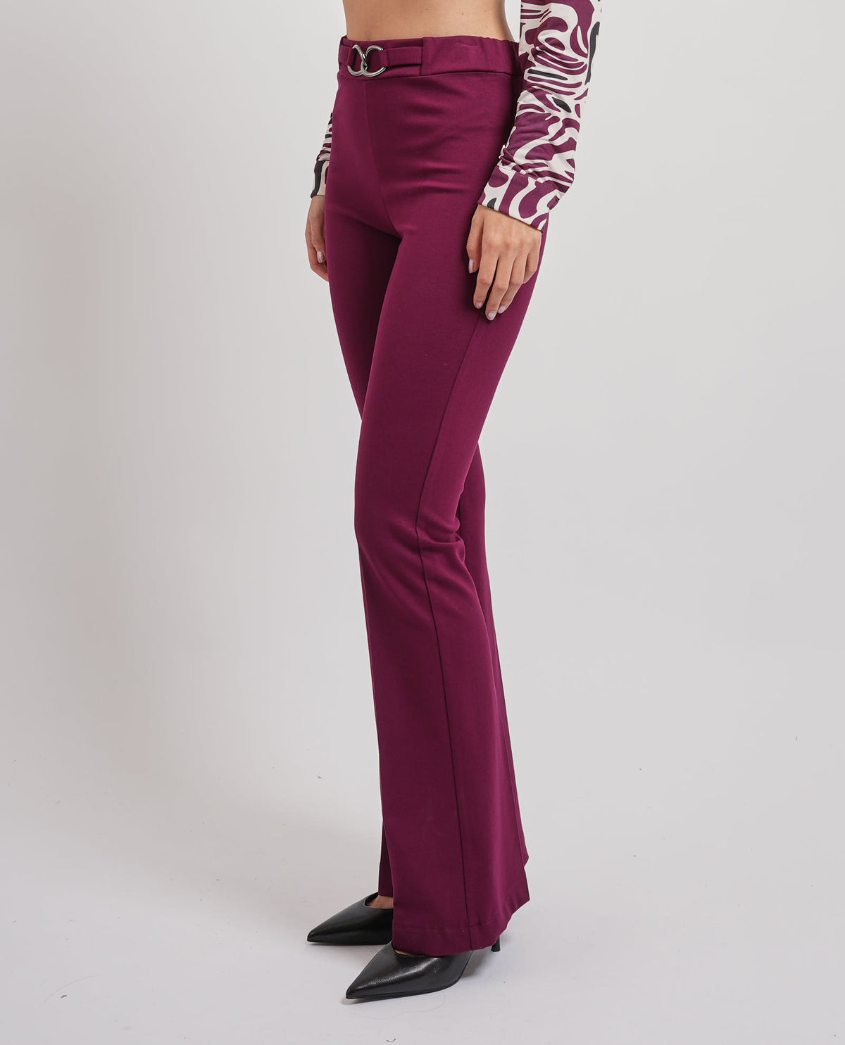 Pantalone a zampa Edas donna 