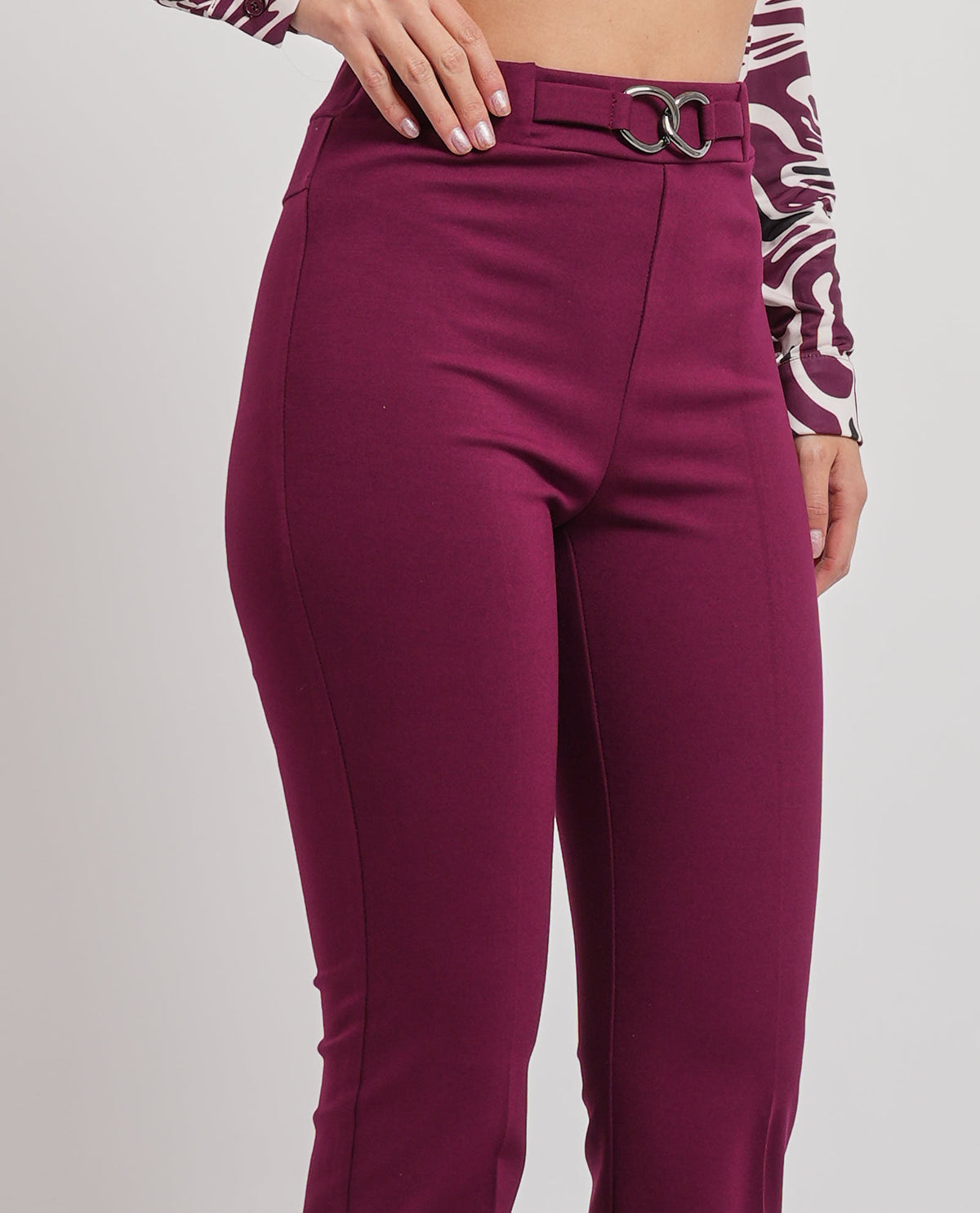 Pantalone a zampa Edas donna 
