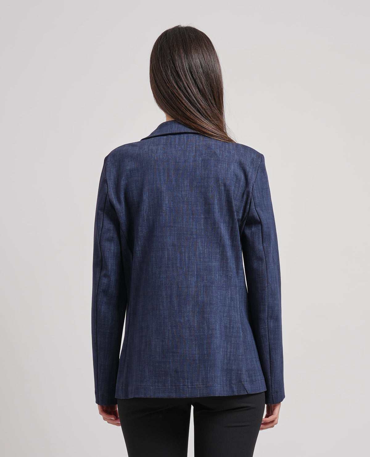 Giacca monopetto Edas donna in stile jeans 
