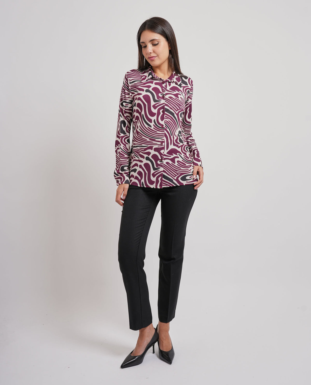 Camicia a manica lunga Edas donna 