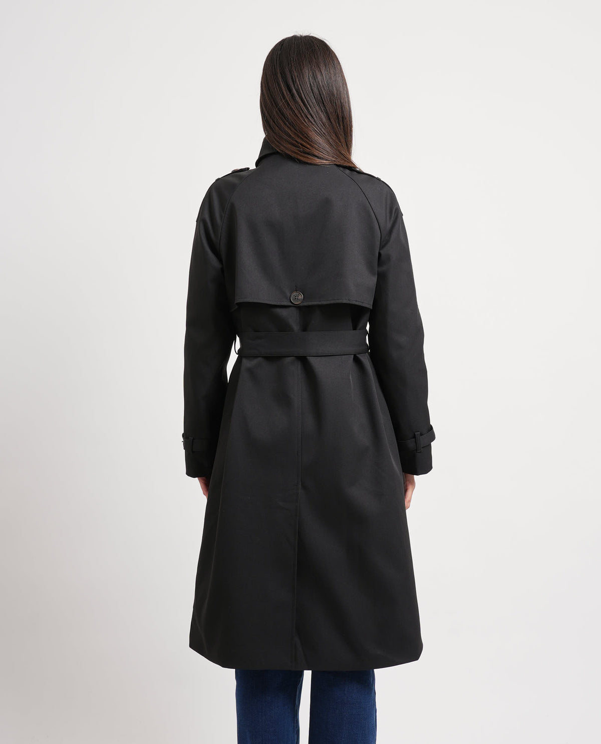 Trench lungo donna Edas manica raglan 
