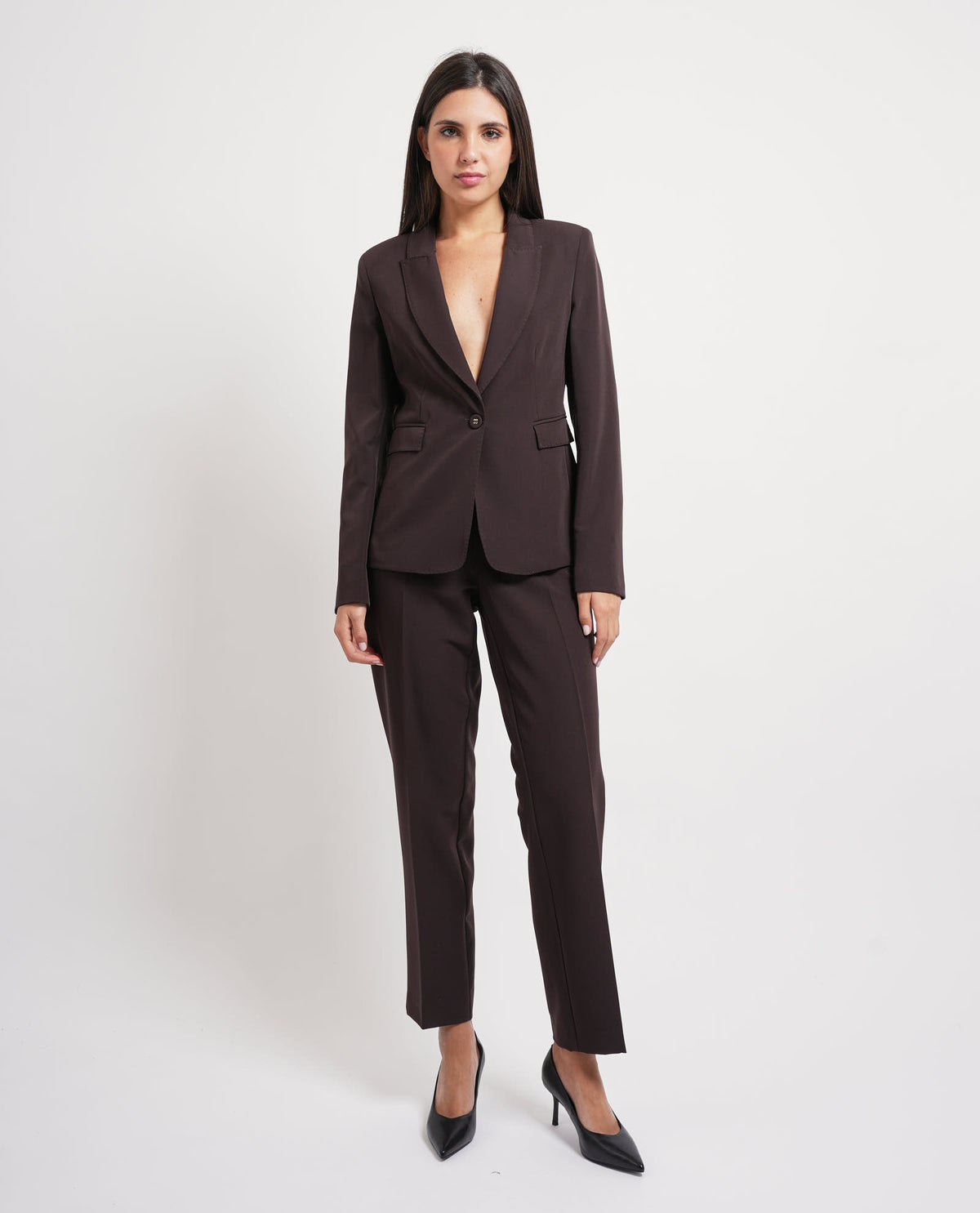 Completo Edas con pantalone stretto con punto amf 