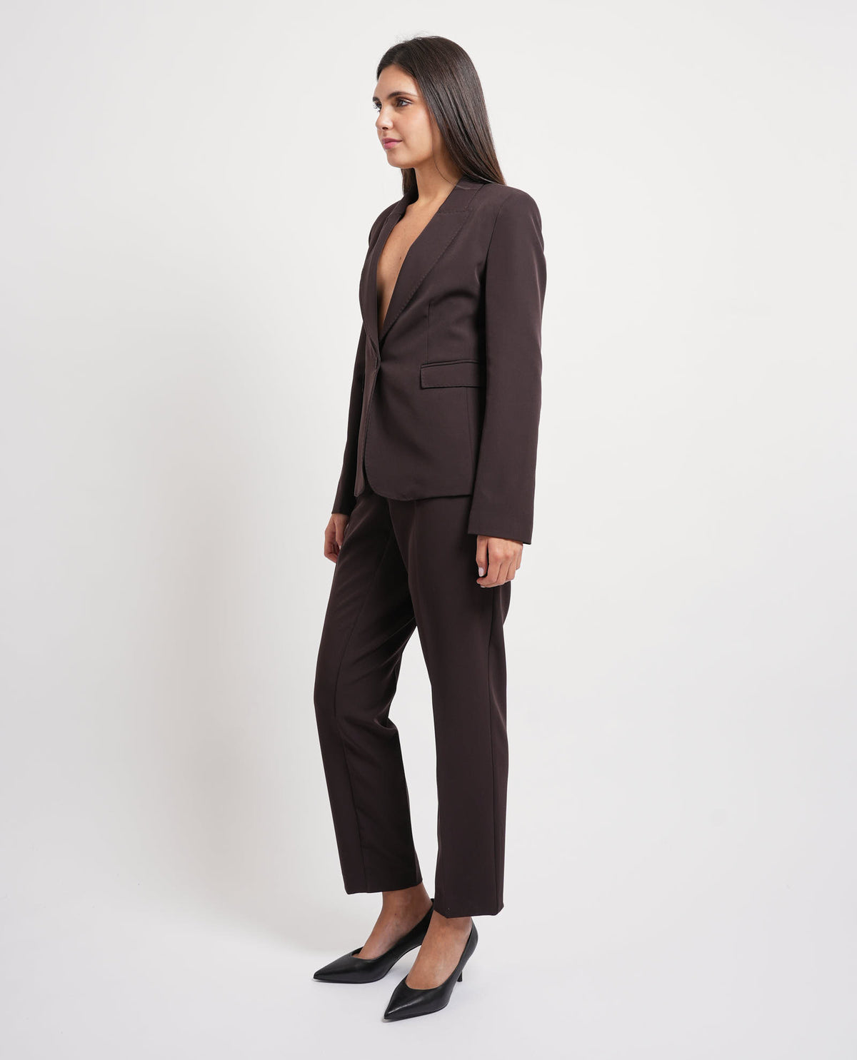 Completo Edas con pantalone stretto con punto amf 
