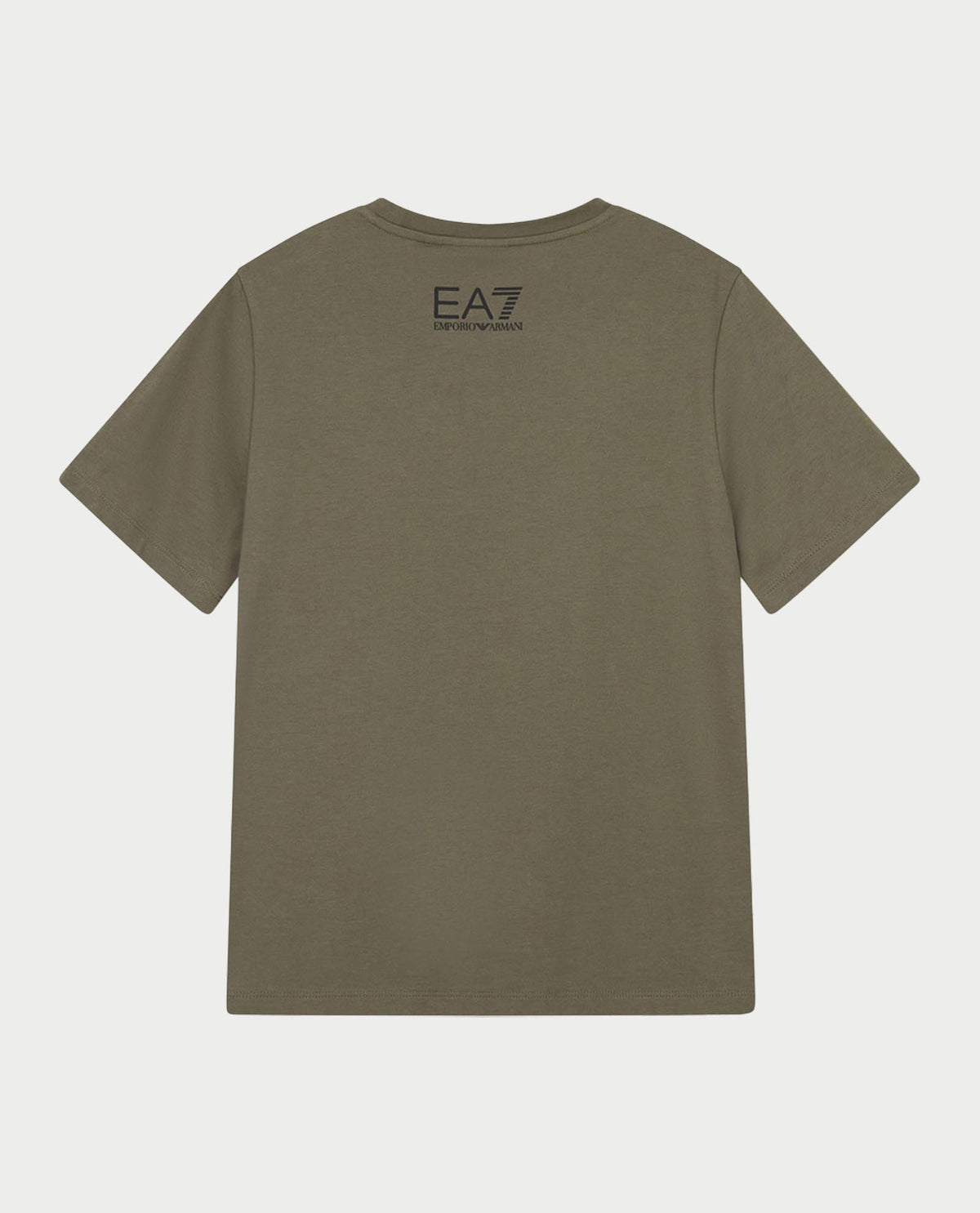 T-shirt bambino EA7 in cotone con logo<BR/> 