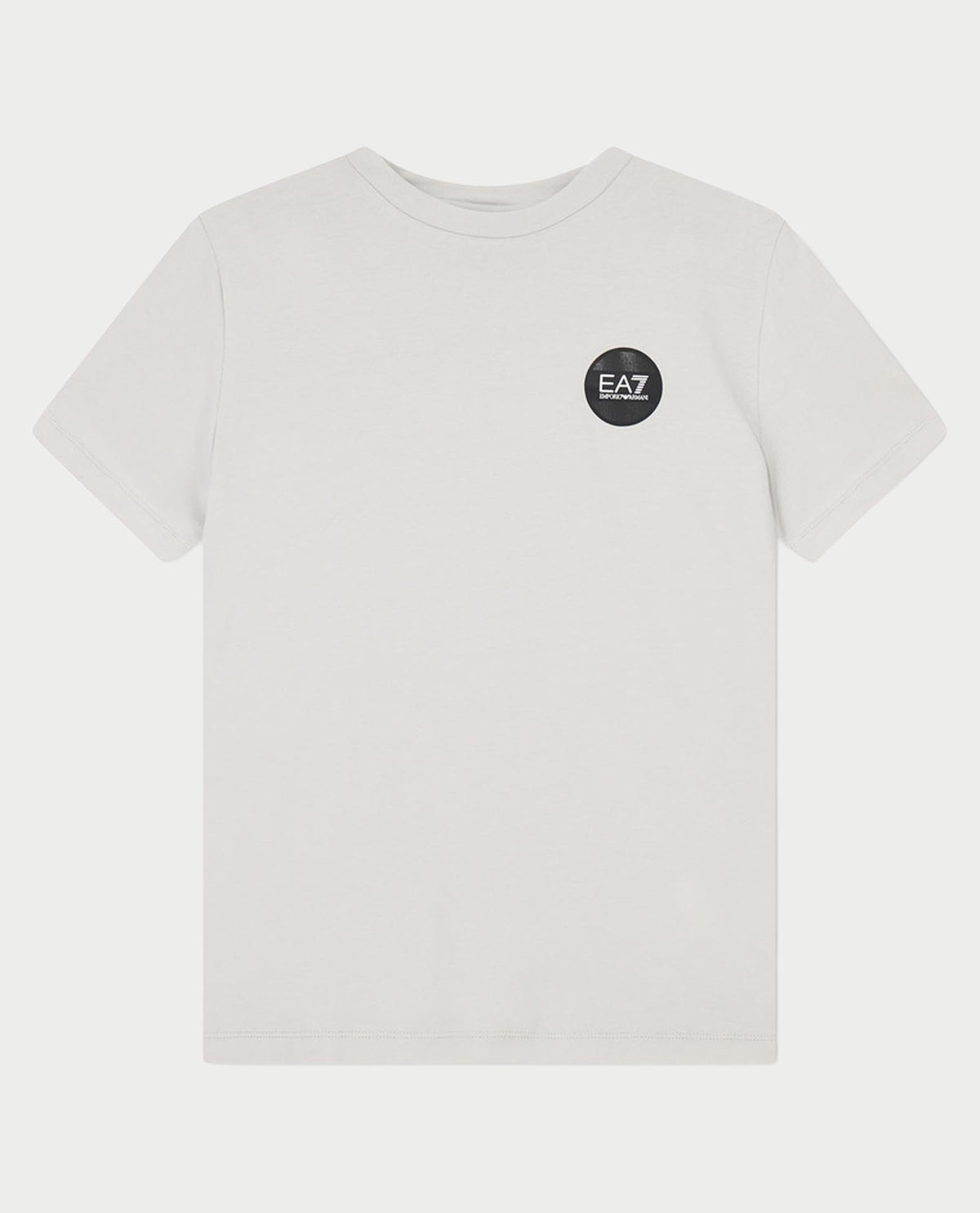 T-shirt bambino EA7 in cotone con logo<BR/> 