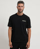 EA7 men's cotton t-shirt with logo and logo band