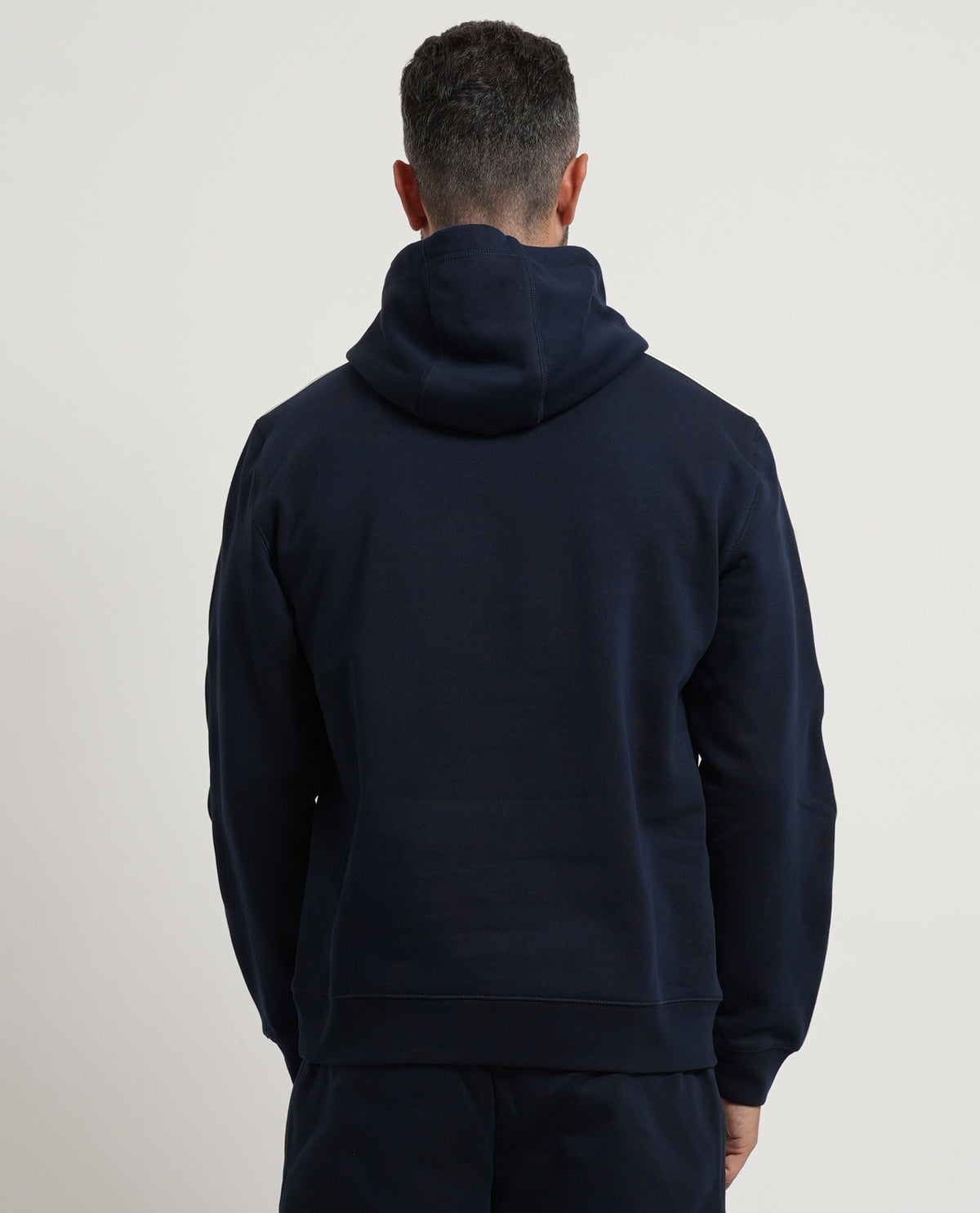 Felpa uomo EA7 con cappuccio e logo 