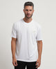 EA7 men's crew neck logo T-shirt