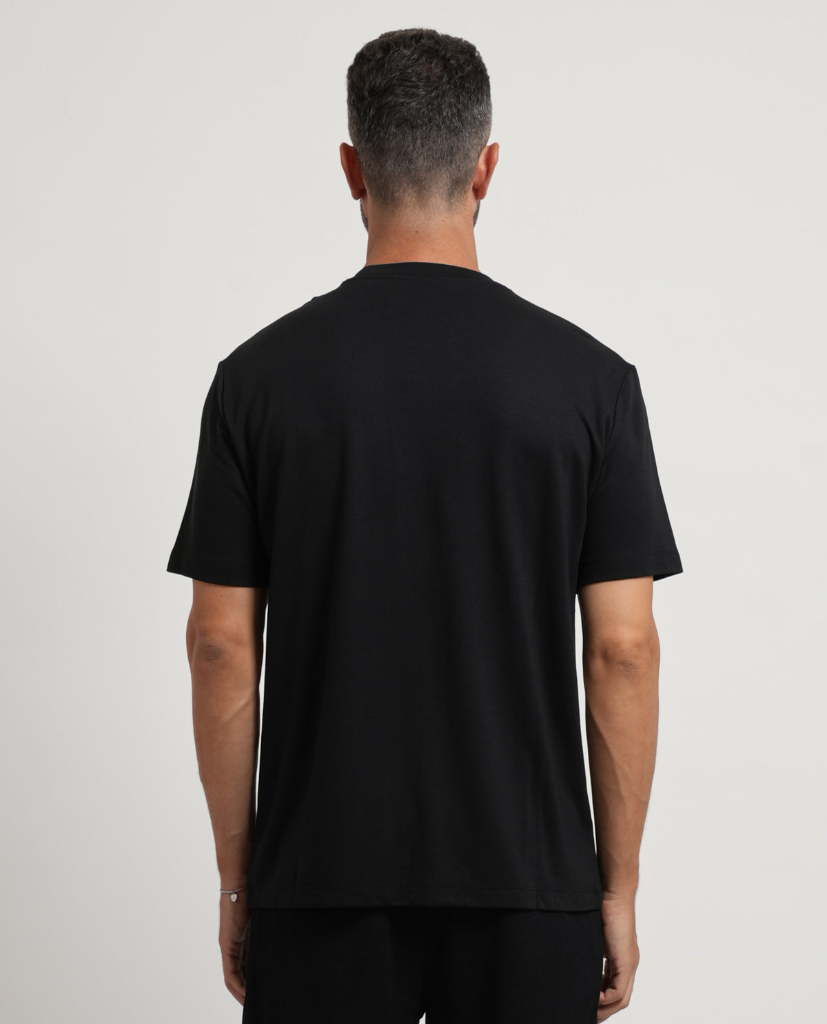 T-shirt girocollo EA7 uomo con logo 
