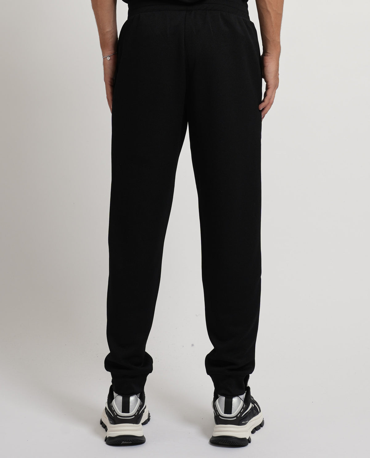 Pantaloni slim fit EA7 uomo in jersey 