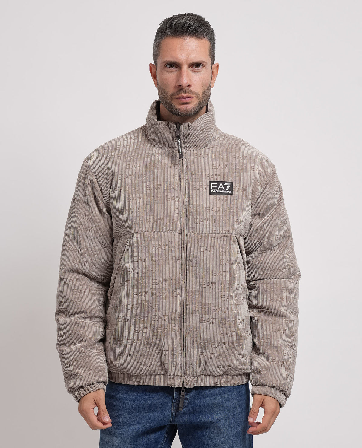 Bomber uomo oversize EA7 reversibile 