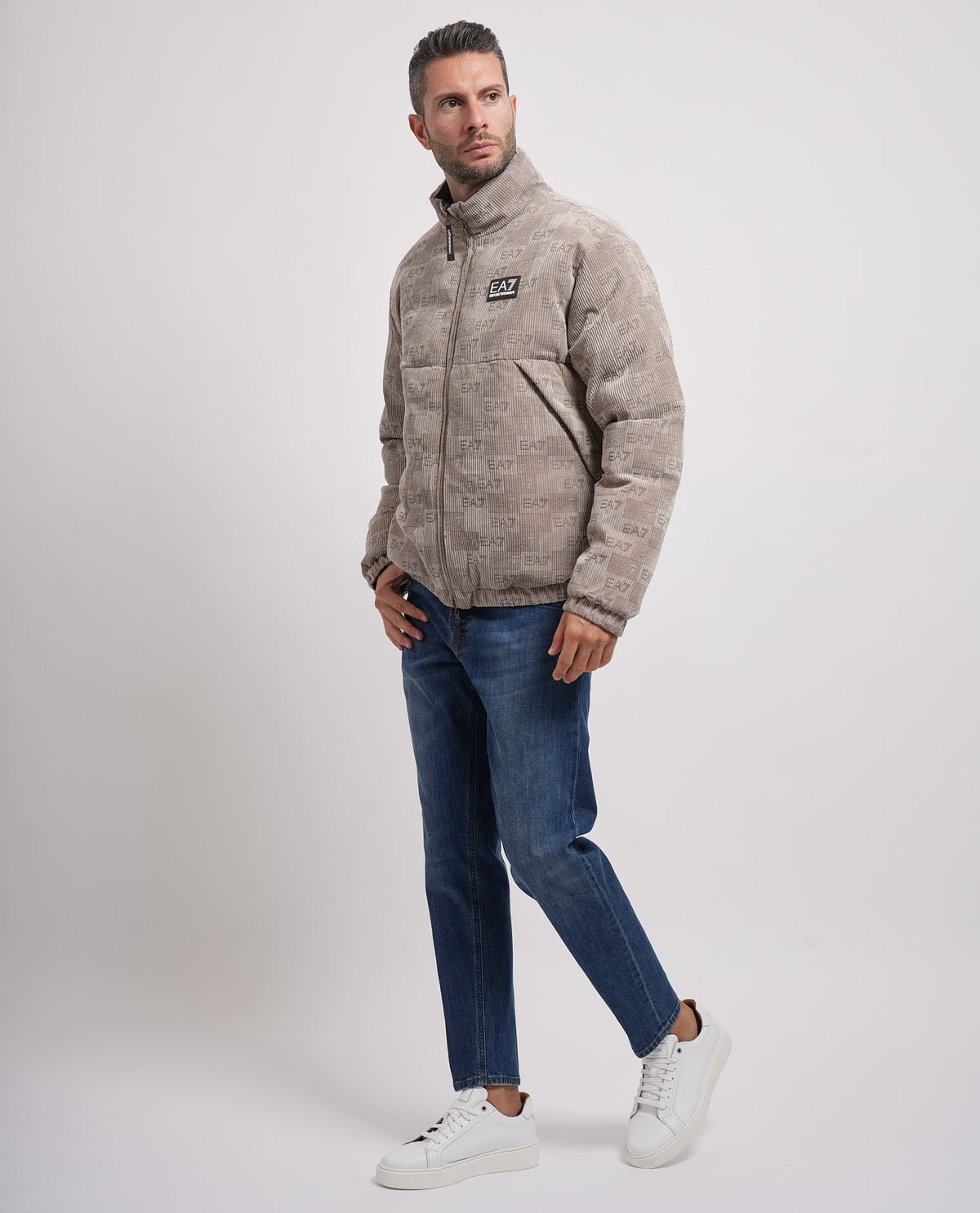 Bomber uomo oversize EA7 reversibile 