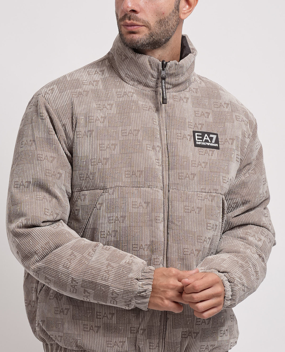 Bomber uomo oversize EA7 reversibile 