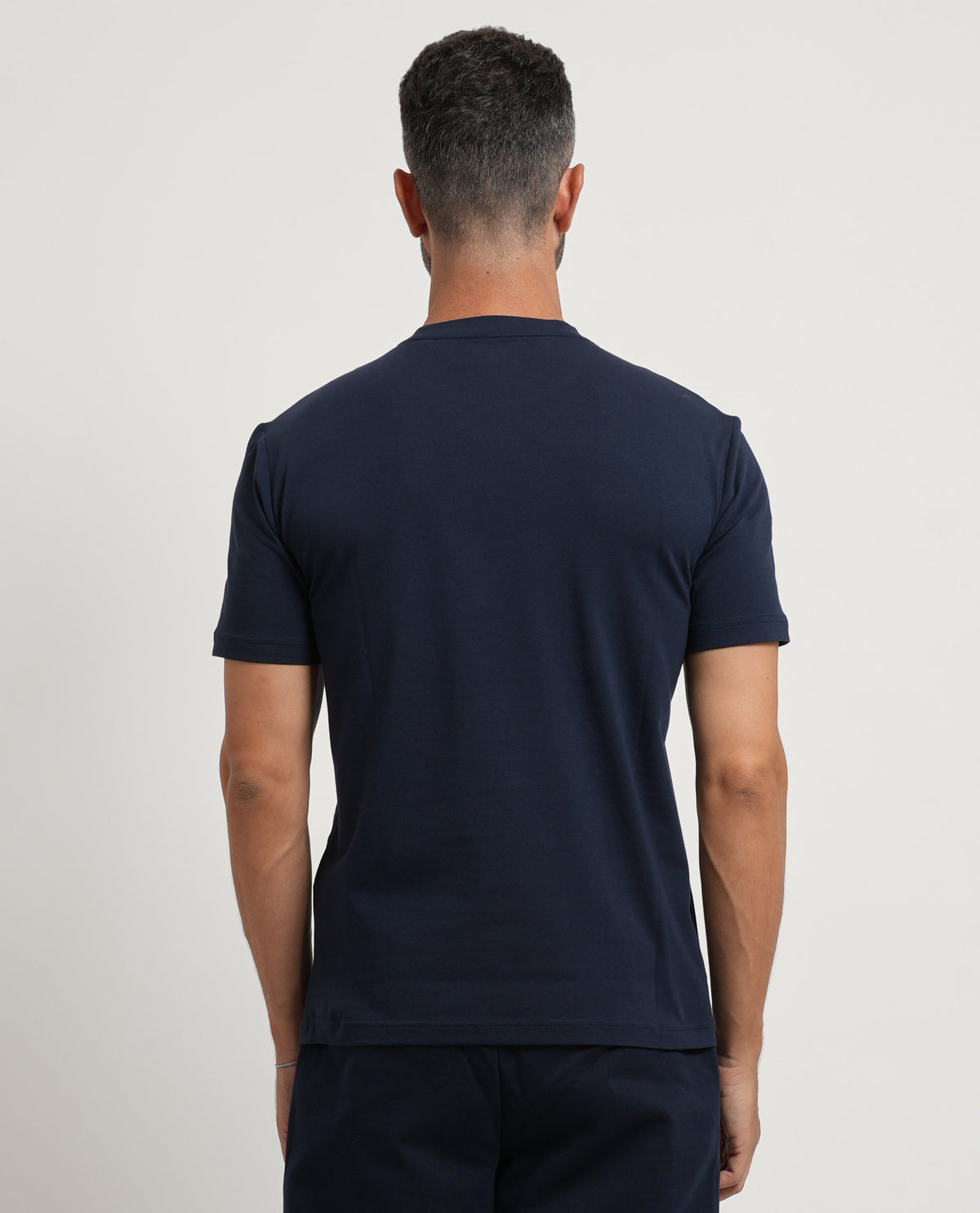 T-shirt uomo EA7 con logo frontale 