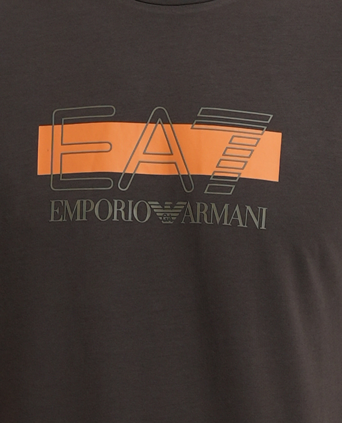 T-shirt uomo EA7 con logo frontale 